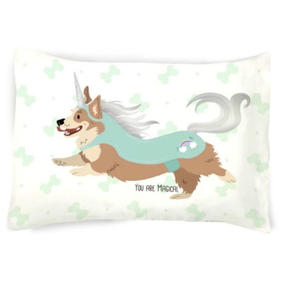 Faceplant Dreams Other - SOLD OUT! Magical Corgi Unicorn Pillowcase